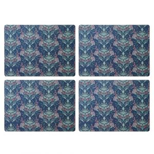 Creative Tops Lot de 4 grands sets de table légers de haute qualité, imprimé chien, antidérapants, résistants à la chaleur et aux taches, dos en liège, faciles à nettoyer, pour cuisine et coin repas