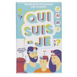 Jeu de 60 cartes "Devine qui je suis" avec ses 6 serre-têtes - - ALTOBUY