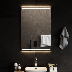 VidaXL Miroir de salle de bain à LED 60x90 cm - N/A