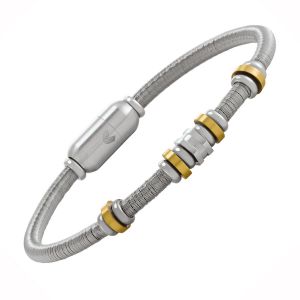 Charles Jourdan Bracelet Foster Acier Bicolore