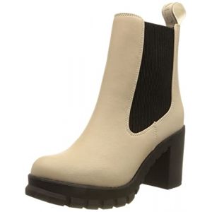 Buffalo SERLINA, Botte Tendance Femme, crème, 40 EU