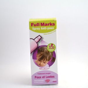 Image de Full Marks Reckitt Benckiser - Spray anti poux 150 ml + peigne