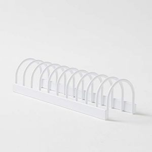 Compactor 'Support tasses ou petits couvercles blanc 24,5x7x6cm'