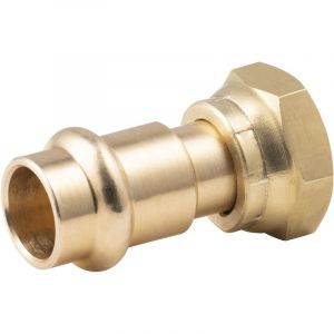 Noyon & Thiebault Raccord ecrou prisonnier cuivre a sertir 1/2 - Ø15