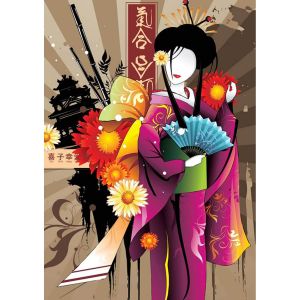 Image de Puzzle 1000 pièces : Geisha