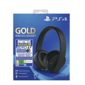 Sony Casque sans fil pour PS4 - Gold Edition + Code Fortnite (Digital)