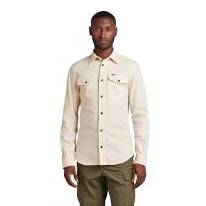 Image de G-Star Raw RAW Chemise Marine Slim Homme,Beige (ecru gd D20165-7647-C487), L