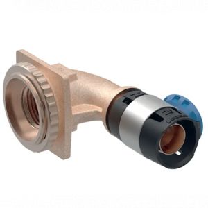 Geberit FlowFit angle de raccordement 620890001 dn 12, &oslash; 16 mm, Rp 2000 /2, 90 degr&eacute;s, pour r&eacute;servoir &agrave; encastrer