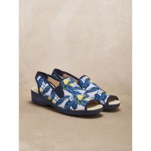 Sandales élastiques femme Pédiconfort