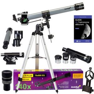 HND Pack télescope astrophotographie blitz 70 plus avec zoom, oculaires et accessoires