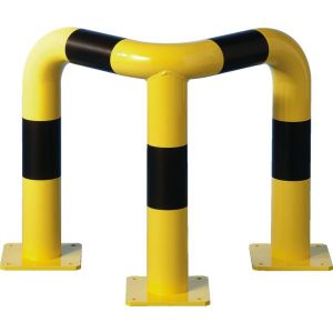 Mottez B368SANGH60 - Barrière de protection angle 50 x 50 x 60 cm