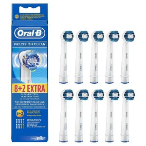 Image de Oral-B Precision Clean Brossettes De Rechange Pour Brosse À Dents Électrique x10