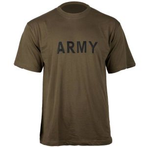 MFH 00253B T-Shirt américain à imprimé Army
