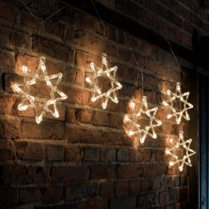 Image de Konstsmide Guirlande lumineuse LED de Noël étoiles 8 branches