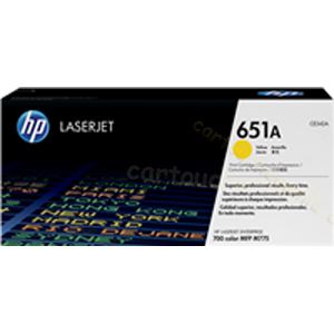 HP CE342A - Toner 651A jaune 16000 pages