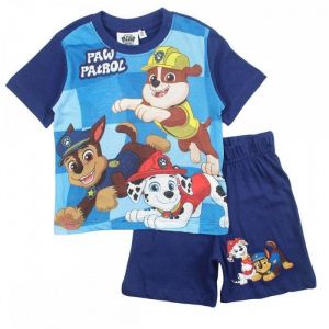 Ensemble T-Shirt Et Short Pat Patrouille Bleu