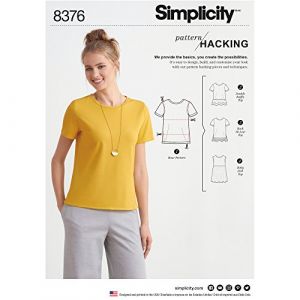 Simplicity Patron 8376.a - t-shirt pour femme