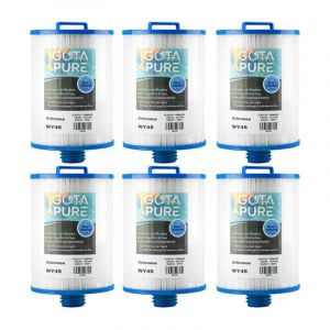 Gota Pure - Lot de 6 Filtres spa PWW50 Pleatco / 6CH940 Unicel / 60401 Darlly / WY45