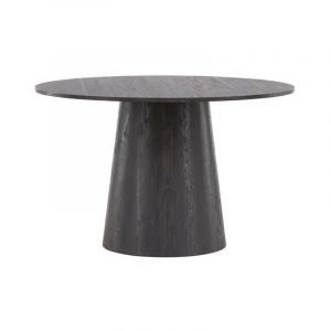 Ebuy24 - Lanzo table de salle à manger Ø120cm mocca.