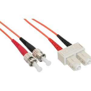 Image de Inline 82515 - Fibre optique duplex LC/LC 50/125µm 7 m