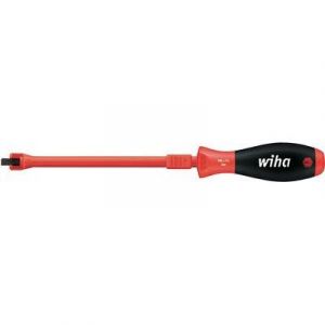 Wiha Tournevis porte-vis pour vis à fente SoftFinish (398) 5,0 mm, 150 mm - 32870