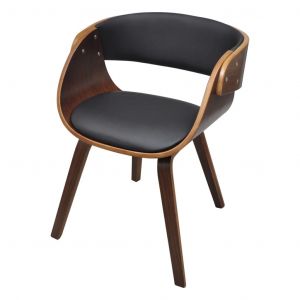 VidaXL Chaise de salle à manger avec cadre en bois Marron