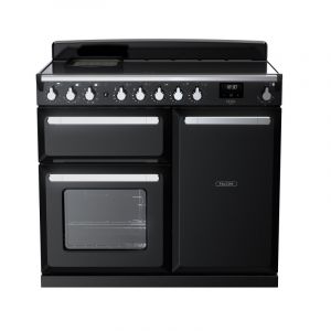 Falcon PIANO DE CUISSON ESTEL DELUXE TAB IND 100 CM NOIR BRILLANT CHROME