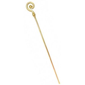 Ruedelafete Crosse Dorée en plastique, 185cm
