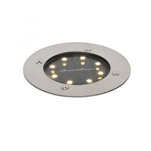 Qazqa Spot de sol moderne en acier avec LED IP65 Solar - Terry