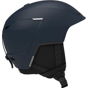 Salomon Casque de ski et de snowboard pour hommes, coupe ajustable, taille L, tour de tête 59-62 cm, PIONEER LT, bleu (Dress Blue), L41159100