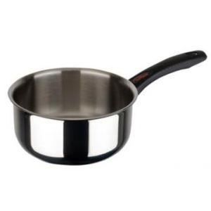 Inoxibar CASSEROLE INOX 18% - INOX DE QUALITE SUPERIEURE - DIMENSIONS DIAMETRE 18 CM - HAUTEUR 8 CM - CONTENANCE 2 L - MANCHE BAKELITE - T...