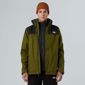 The North Face Veste Evolve Ii Triclimate 3-en-1 Pour Homme Forest Olive-asphalt Grey Taille S male