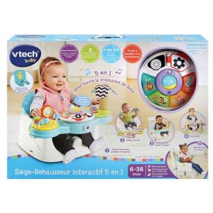 Image de Vtech Jeu d'éveil Baby Siège rehausseur interactif 5 en 1