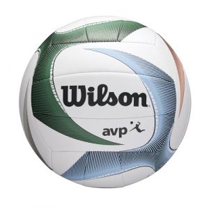 Wilson AVP PXL Volleyball, Blanc/Bleu/Vert