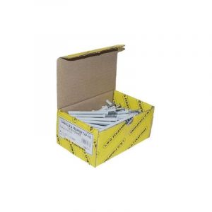 ING Fixations Cheville à frapper, tête fraisée, avec clou, vis tf 8/80/120, 50 pièces