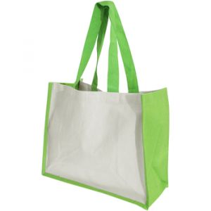 Westford Mill Printers - Cabas de courses (21 litres) (Lot de 2) (Taille unique) (Vert pomme) - UTBC4539