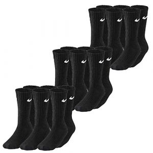 Image de Nike Chaussettes Value Cotton Crew (3 paires) - Noir - Taille XL - Unisex