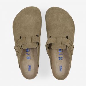 Birkenstock Sabots Boston Suede Leather