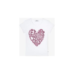 Le Temps des Cerises T-shirt enfant T-shirt isaakgi blanc imprimé