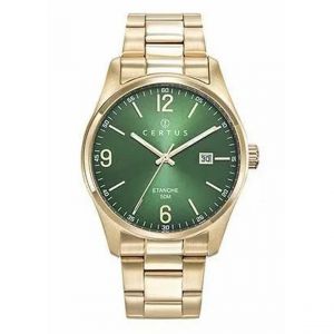 Certus Montre Homme - 617033 Bracelet Acier Dor&eacute;