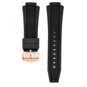 Bracelet De Montre - Bobroff - Multicolore Standard - Silicone - Noir - Homme