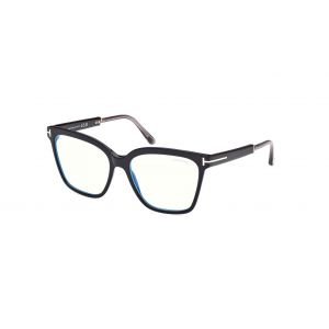 Tom Ford Femme FT5892-B 1 Montures optiques Ac&eacute;tate Noir Carr&eacute; Normale