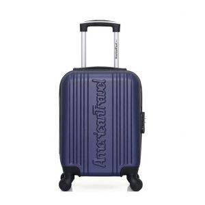 AMERICAN TRAVEL Valise Cabine XXS ABS SPRINGFIELD 4 Roues 46 cm Marine