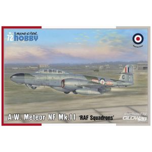 Image de Special Hobby Maquette Avion : A.W. Meteor NF Mk.11 RAF Squardrons