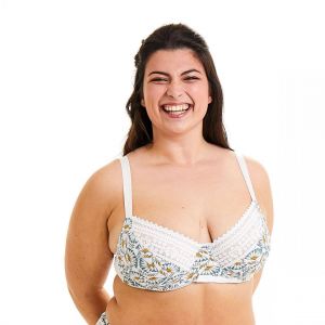 Soutien-gorge corbeille ivoire Impr&eacute;vu - Pomm'Poire