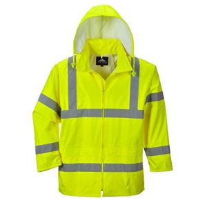 Portwest Veste De Pluie Haute Visibilit&eacute; Imperm&eacute;able - Unisexe (Jaune) - Utrw961