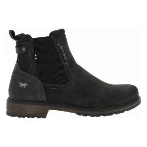 Mustang Boots de ville à talon plat gris graphite