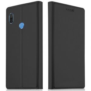 Image de Akashi Etui Folio Porte Carte Noir Honor Play