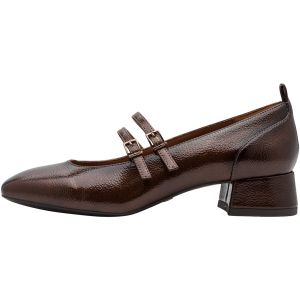 Tamaris Damen Pump with Strap 1-22318-43, Pompe Femme, Brown Uni, 37 EU, Marron uni, 37 EU