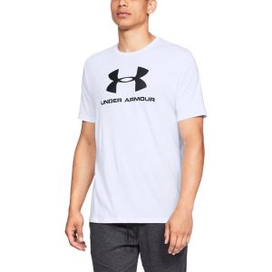 Under Armour Maillot manches courtes sporstyle logo blanc homme m